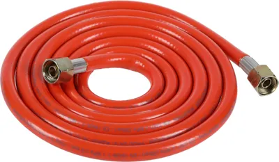 Produktbild von ROTHENBERGER Industrial Propangasschlauch Gasschlauch 2,5m Länge, Anschluss: 2 x G 3/8 L, EN 1327, Druck: 2 MPa (20 bar), 5 mm, 032201E