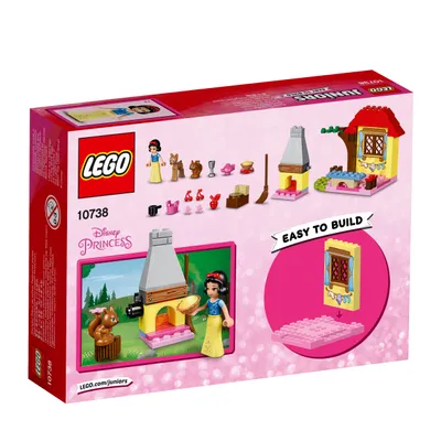Produktbild von LEGO® Juniors Schneewittchens Waldhütte 10738