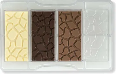 Produktbild von Schokoladenform Schildpattmuster