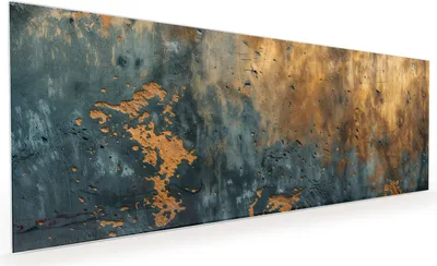 Produktbild von Küchenrückwand Spritzschutz Glas mit Motiv verwitterte Wand 40 x 40 cm