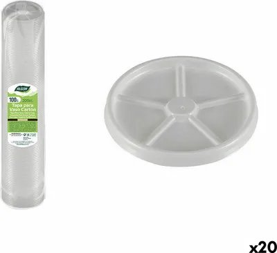Obrázek produktu pro Sada víček na šálky na kávu 100 kusů 200 ml (20 kusů)