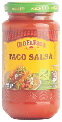 Produktbild von Old El Paso 10200, 235 g, 174 kcal, 41 kJ, 0,1 g, 0,95 g, 0,9 g