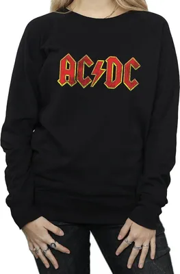 Produktbild von AC/DC - Sweatshirt für Damen BI559 (XL) (Schwarz)