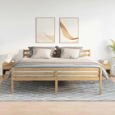 Immagine prodotto di vidaXL Comodini 2 pezzi con cassetto rovere Artisan 39x28x41 cm