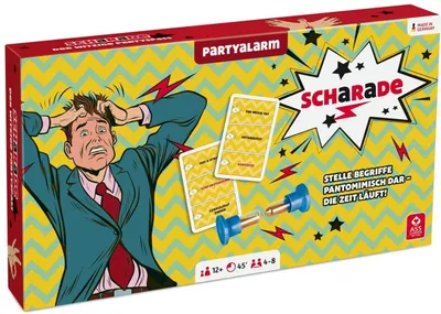 Produktbild von AGM Partyspiele - Scharade, Brettspiel, Familie, 12 Jahr(e), Familienspiel
