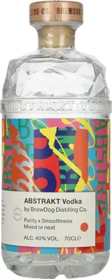 Produktbild von Brewdog ABSTRAKT PURITY X SMOOTHNESS Vodka 40% Vol. 0,7l