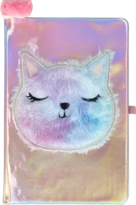 Produktbild von Holografisches Notizbuch A5 Katze