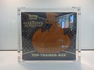 Produktbild von Acryl  Schutzbox de-Luxe / Case passend für Pokémon ETB & Top-Trainer Box