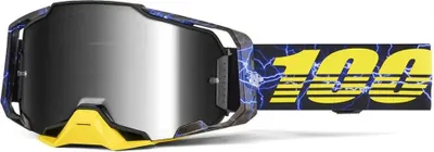 Produktbild von 100percent Armega Offroad-brille Schwarz Mirror Silver Schwarz Mirror Silver