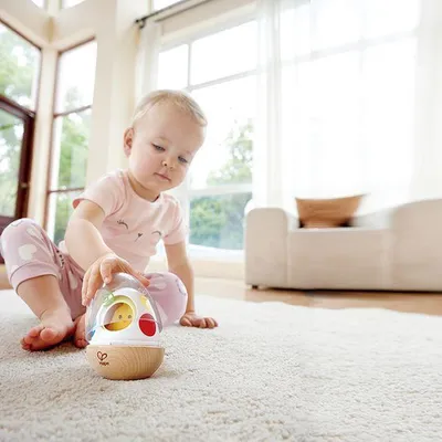 Produktbild von Hape Stapelspielzeug Wobble Wonder Stacker bunt Baby