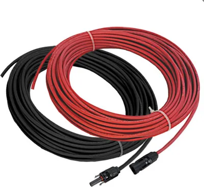 Obrázek produktu pro Sada 2x10m solárních kabelů 4mm2 zakončených konektory