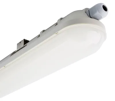 Produktbild von LED Feuchtraumleuchte 60cm 18W IP65 Verbindbar 6000K Kaltweiß