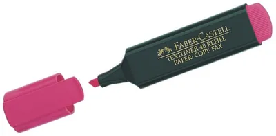 Zdjęcie produktu dla 10x FABER-CASTELL 154828 zakreślacz TEXTLINER 48 REFILL różowy