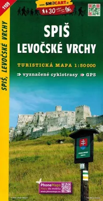 Immagine prodotto di Carta geografica. Montagne di Levoča 1:50 000