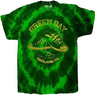 Immagine prodotto di Green Day - Maglietta "All Stars" per uomo/donna Unisex RO4205 (S) (Verde)