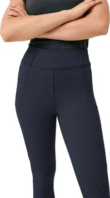 Produktbild von Ps Of Sweden Katja Half Grip Damenleggings Blau M Damen Blau M