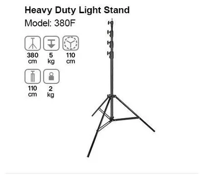 Immagine prodotto di Godox 380F Heavy Duty Light Stand