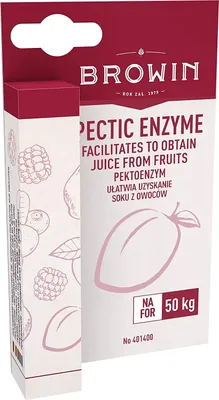 Produktbild von Pektinase, flüssig mehr Saftausbeute Weinherstellung, Antigeliermittel 10ml