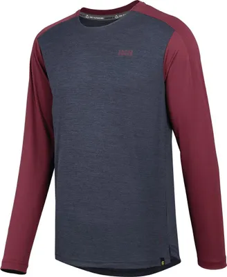Zdjęcie produktu dla Flow X Jersey z długim rękawem schwarz-solid raisin - M