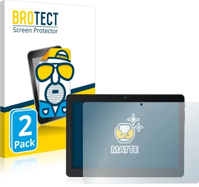 Produktbild von 2x BROTECT Schutzfolie für Acepad A145 10.1" Displayschutz Displayschutzfolie Folie Matt Entspiegelungsfolie