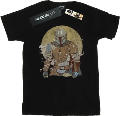 Produktbild von Star Wars - "The Mandalorian" T-Shirt für Herren BI47054 (M) (Schwarz)