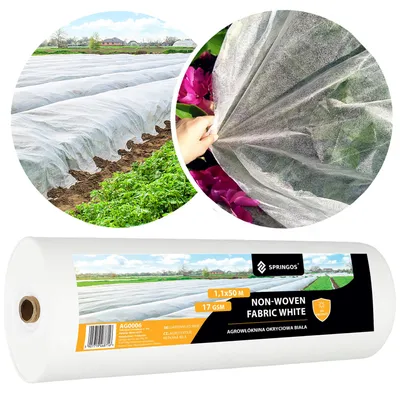 Productafbeelding van Vliesdoek - Vliesdoek Plantenbescherming - 17 G/M2 - 50 x 1.1 M