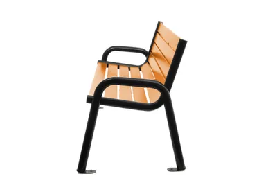 Zdjęcie produktu dla Ławka ogrodowa Holtz stalowa ławka ogrodowa ławka zewnętrzna 02003 na tarasy 170x79x41 cm