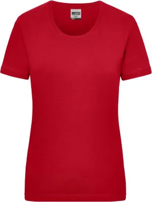 Produktbild von James & Nicholson Workwear-T Women Gr. S, rot