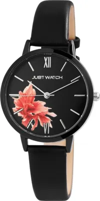 Produktbild von Just Watch Damenuhr Echtlederband