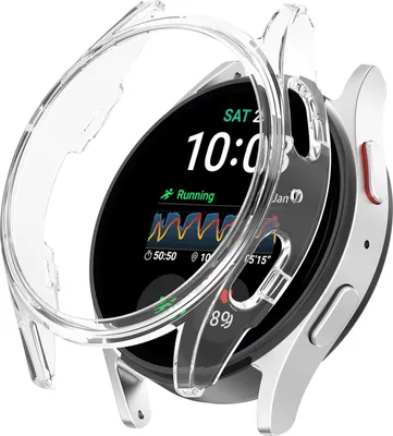 Produktbild von Strap-it PC-Hartschalenetui - passend für die Samsung Galaxy Watch 7 40mm (transparent)