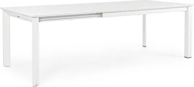 Produktbild von Bizzotto KONNOR CX21, Weiß, Aluminium, Rechteckige Form, 4 Bein(e), 10 Person(en), 1600 mm