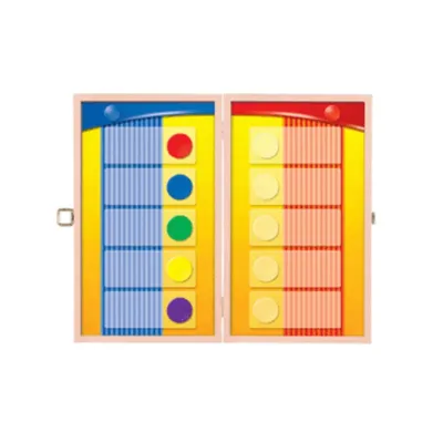 Produktbild von Flocards Junior. Holzklappkasten mit Einsteigerset