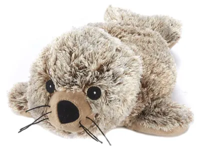 Produktbild von Warmies Wärmekissen Kuschelweiches Mikrowellen-Plüschtier mit Lavendelduft Seehund