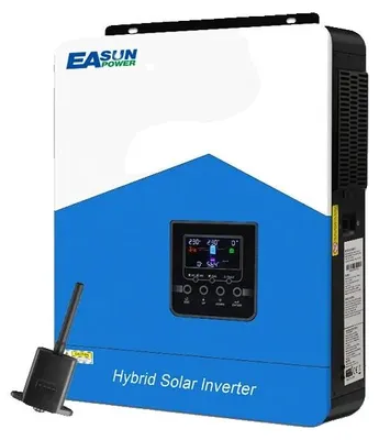 Produktbild von Solar-Hybridwechselrichter, reine Sinuswelle, intelligente Ladefunktionen, 4.2KW 24V WIFI, 220v-a