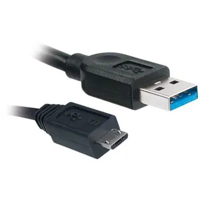 Zdjęcie produktu dla Kabel USB 2.0 APM USB-A / Micro-USB – wtyk / wtyk – czarny – 2 m