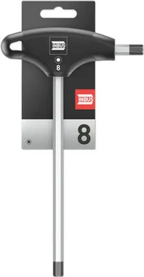 Produktbild von INBUS® 70105 T-Griff Schraubendreher 8mm, mit HybridTouch