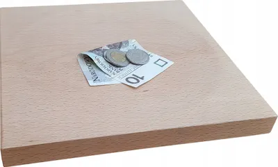 Produktbild von Holz-Geldteller Kasierteller Zahlteller Münztablett Kassenbrett für Wechselgeld – Bilonhalter