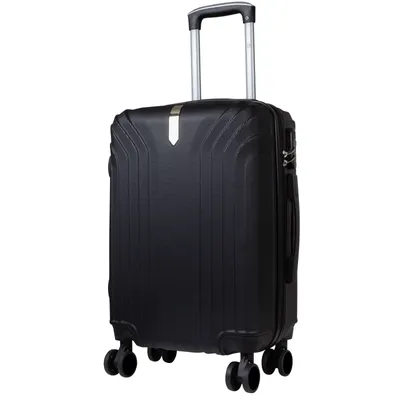 Produktbild von Kleiner Handgepäck Reisekoffer Palma24 39L Hartschale Trolley ABS schwarz