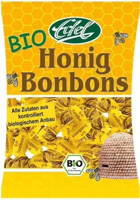 Produktbild von Edel Honig Bonbons fein gefüllt und einzeln gewickelt 75g