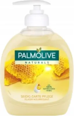 Produktbild von Palmolive Flüssigseife Honig & Feuchtigkeitsmilch 300ml