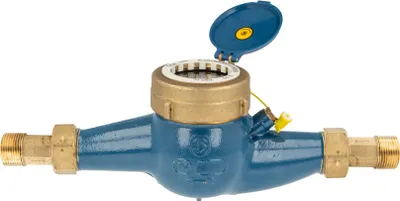 Produktbild von Hauswasserzähler Kombi-Set, Baulänge 260 mm, inkl. Verschraubungen 1 1/4 Zoll x 1 Zoll AG