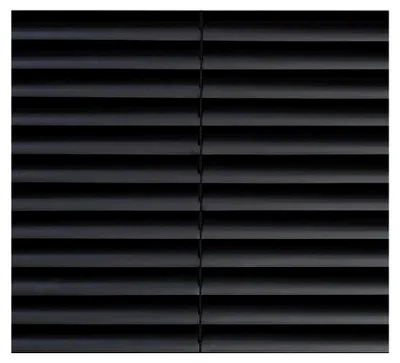Produktbild von PVC-Jalousie schwarz (110 x 160 cm)
