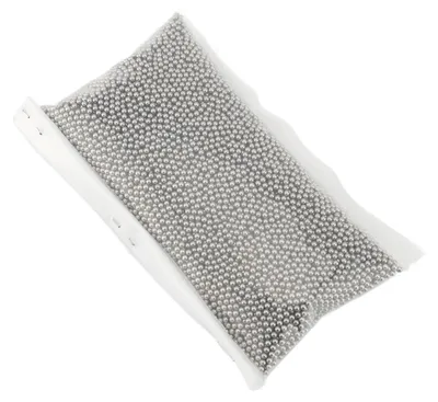 Immagine prodotto di Sfere in acciaio inossidabile - Sfere lucide - Per la lucidatura di gioielli - Per la lucidatura di metalli - 1 libbra - Resistenti all'erosione