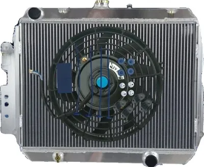 Imagen del producto de Kit, dimensiones: 570 mm x 402 mm, entrada/salida: 35 mm, radiador con ventilador