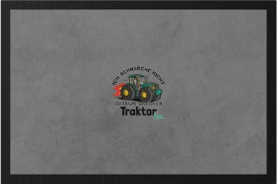 Produktbild von Ich Schnarche Nicht Sondern Träume Dass Ich Traktor Bin Fußmatte Lustig Geschenk Für Schnarcher