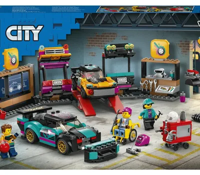 Image de LEGO City Garage Voiture Personnalisée 60389
