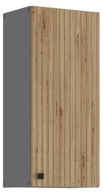 Produktbild von Küche AVA Artisan Hängeschrank 40 cm Lamellenoptik Küchenzeile Einbauküche