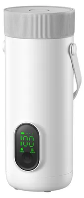 Produktbild von Babykostwärmer Tragbar 350ml, Flaschenwärmer mit Temperaturregelung für Muttermilch Wasser, Reise Auto Outdoor