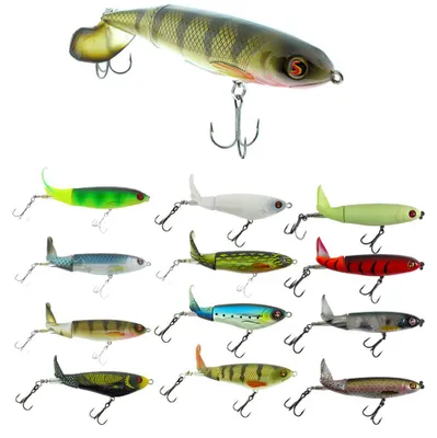Produktbild von River2Sea Whopper Plopper 130 Wobbler 39g - Oberflächenköder Hechtangeln Barsch