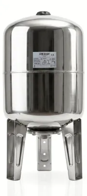 Produktbild von CHM GmbH® 50 L Membrankessel vertikal, Edelstahltank, Druckkessel 6 Bar Ausdehnungsgefäß